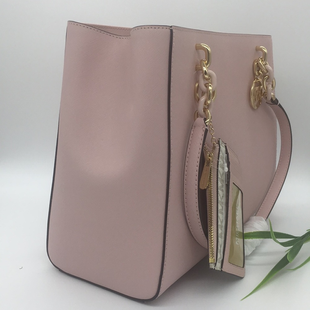 MICHAEL KORS SOFIA LG TOTE & SM TZ W ID SET - Picture 5 of 8